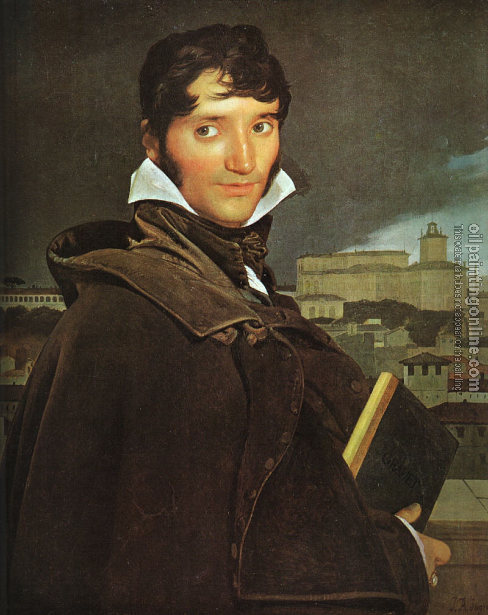 Ingres, Jean Auguste Dominique - Classical oil painting